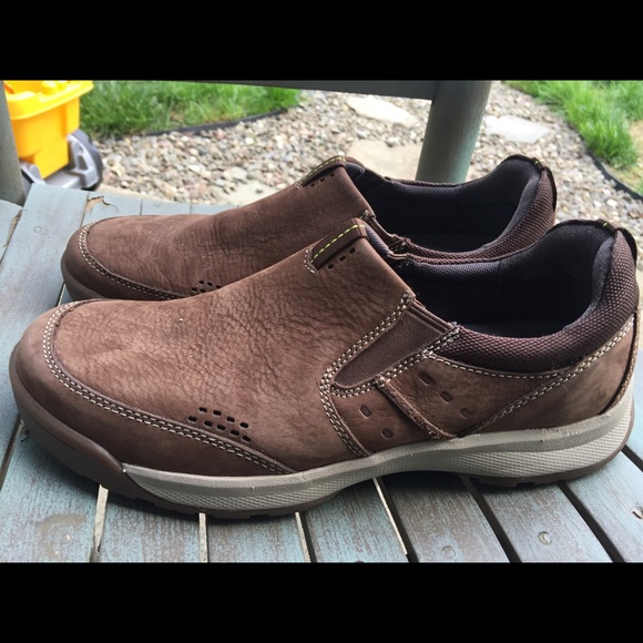 clarks wave mens leather shoes